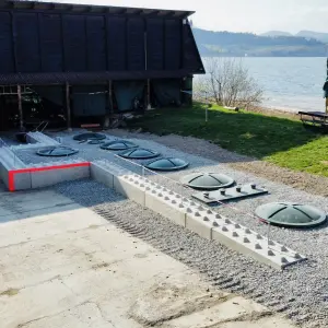 Plantas de tratamiento de aguas residuales ovaladas Aquatec VFL