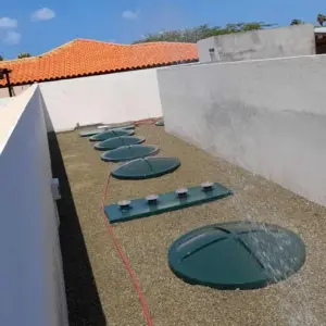 Plantas de tratamiento de aguas residuales ovaladas Aquatec VFL
