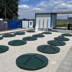Plantas de tratamiento de aguas residuales ovaladas Aquatec VFL